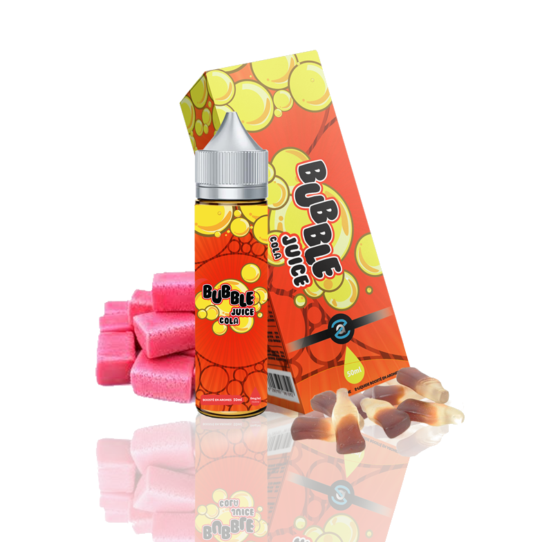 E-liquide Bubble Juice Cola 50 ml - Aromazon
